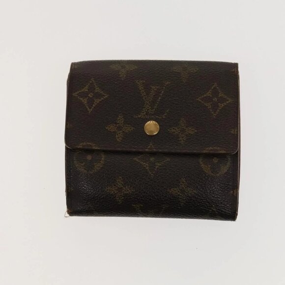 LOUIS VUITTON Monogram Epi Taiga Wallet Set of 4 Brown Red LV Auth - Picture 15 of 16